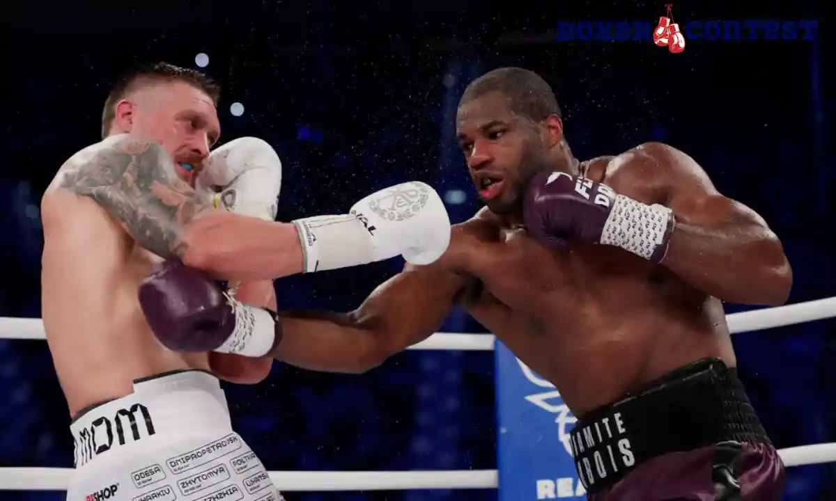 Daniel Dubois Pushed Oleksandr Usyk During Fight Announcement Head-to-Head