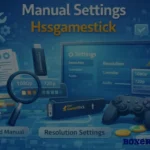 manual settings hssgamestick